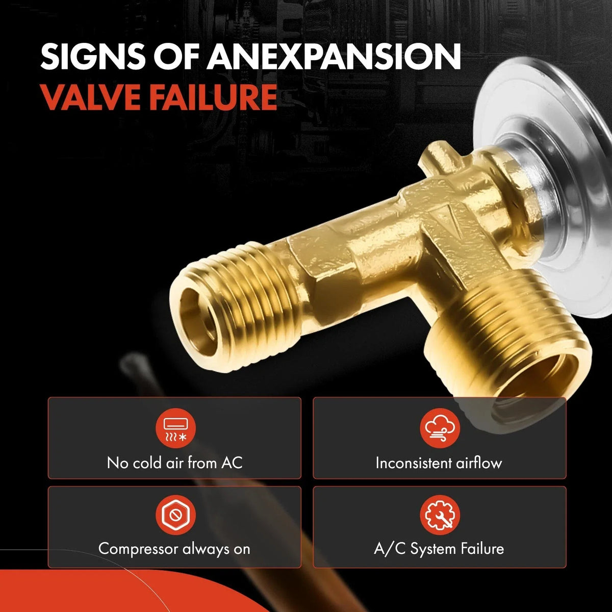 A/C Expansion Valve (2002-2004) for Nissan Frontier Xterra