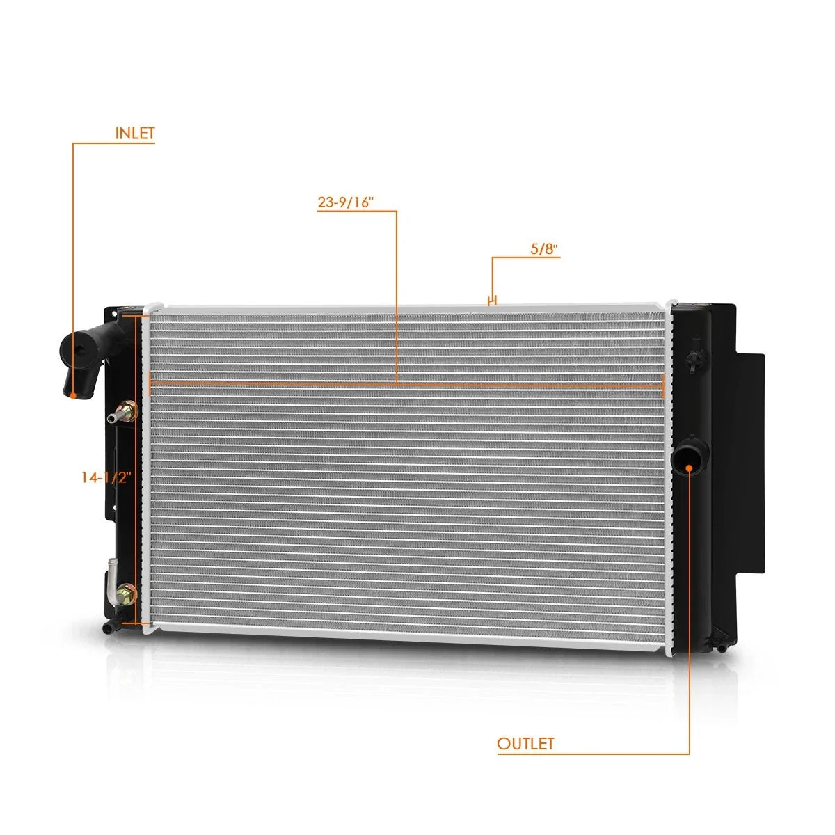 Aluminum Core Cooling Radiator DPI-13255 for Scion tC (2011–2016)