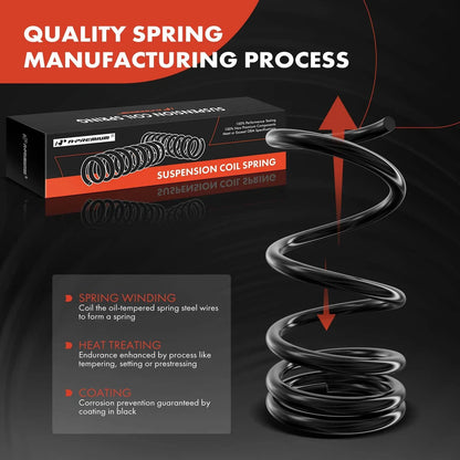 2x Rear Coil Springs for Maxima (2004-2008) & Altima (2002-2006)