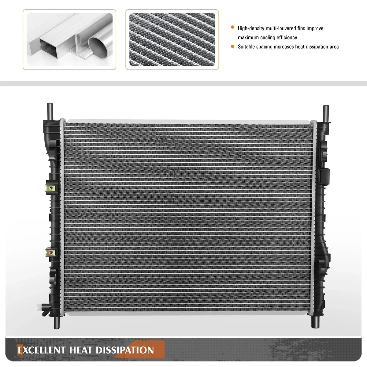 Cooling Radiator DPI-13487 for Ford Mustang 2.3L (2015 to 2022)