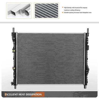 Cooling Radiator DPI-13487 for Ford Mustang 2.3L (2015 to 2022)