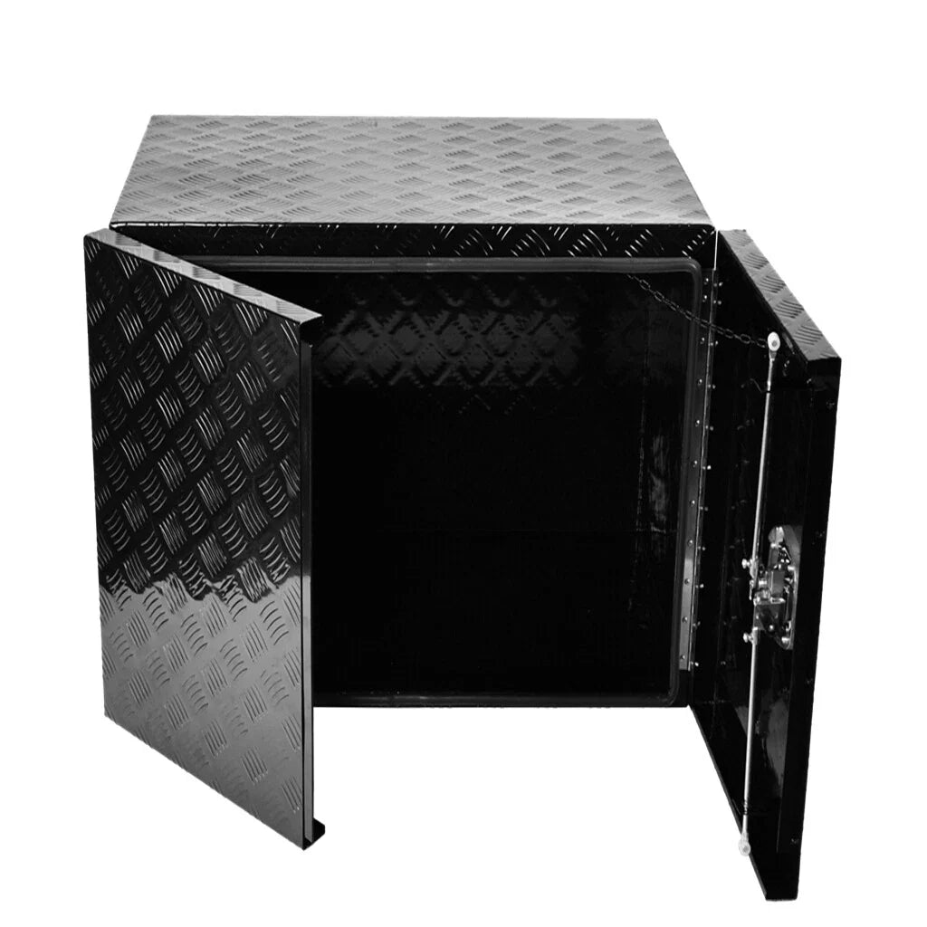 Black Aluminum Tool Box for Pickup Truck (36"x24"x24")