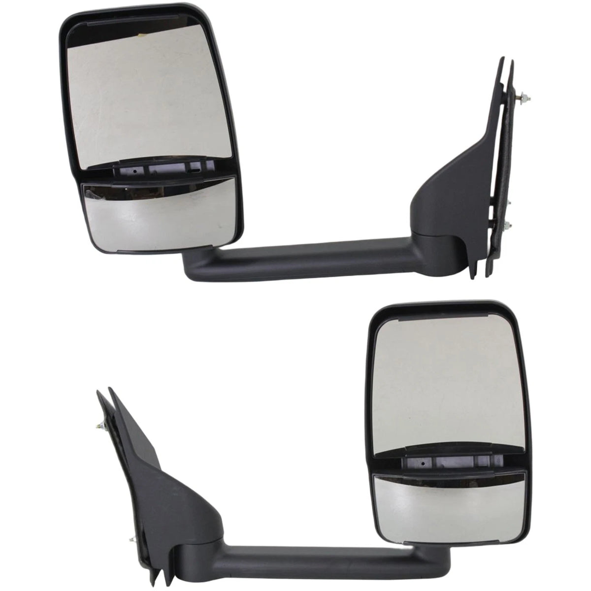 Textured Tow Manual Mirror Pair for Chevy Express Savana (2003–2017)