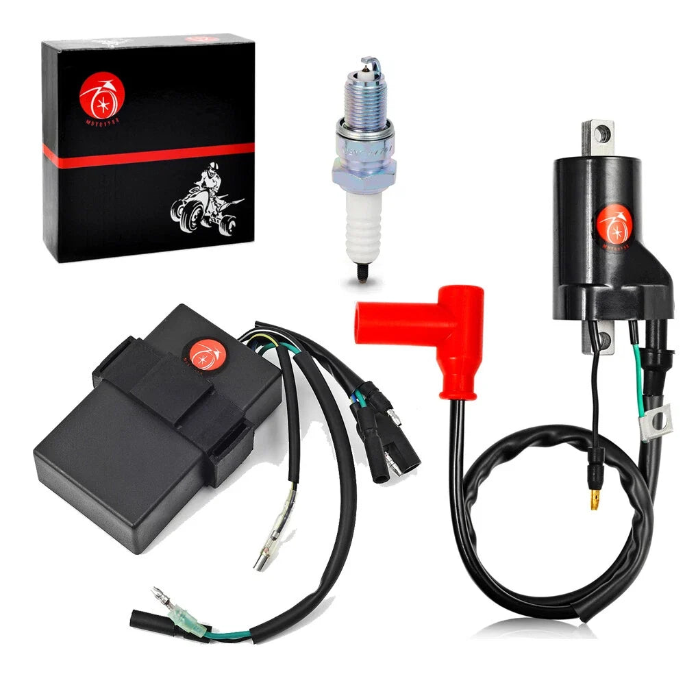 Ignition Coil CDI & Spark Plug for Honda CR80 CR85 (1996–2004) 30500-GBF-J21