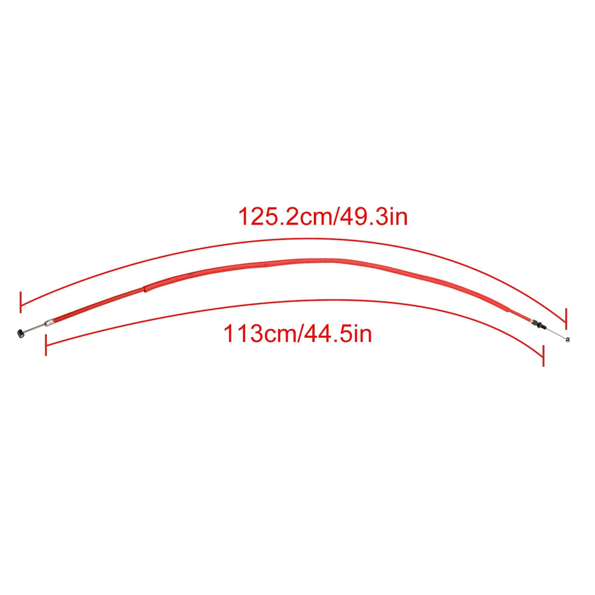 Clutch Cable for Suzuki GSXR1000 (2009–2016) Red