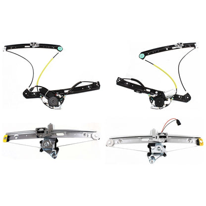 Window Regulators Set of 4 for BMW 330 325 320