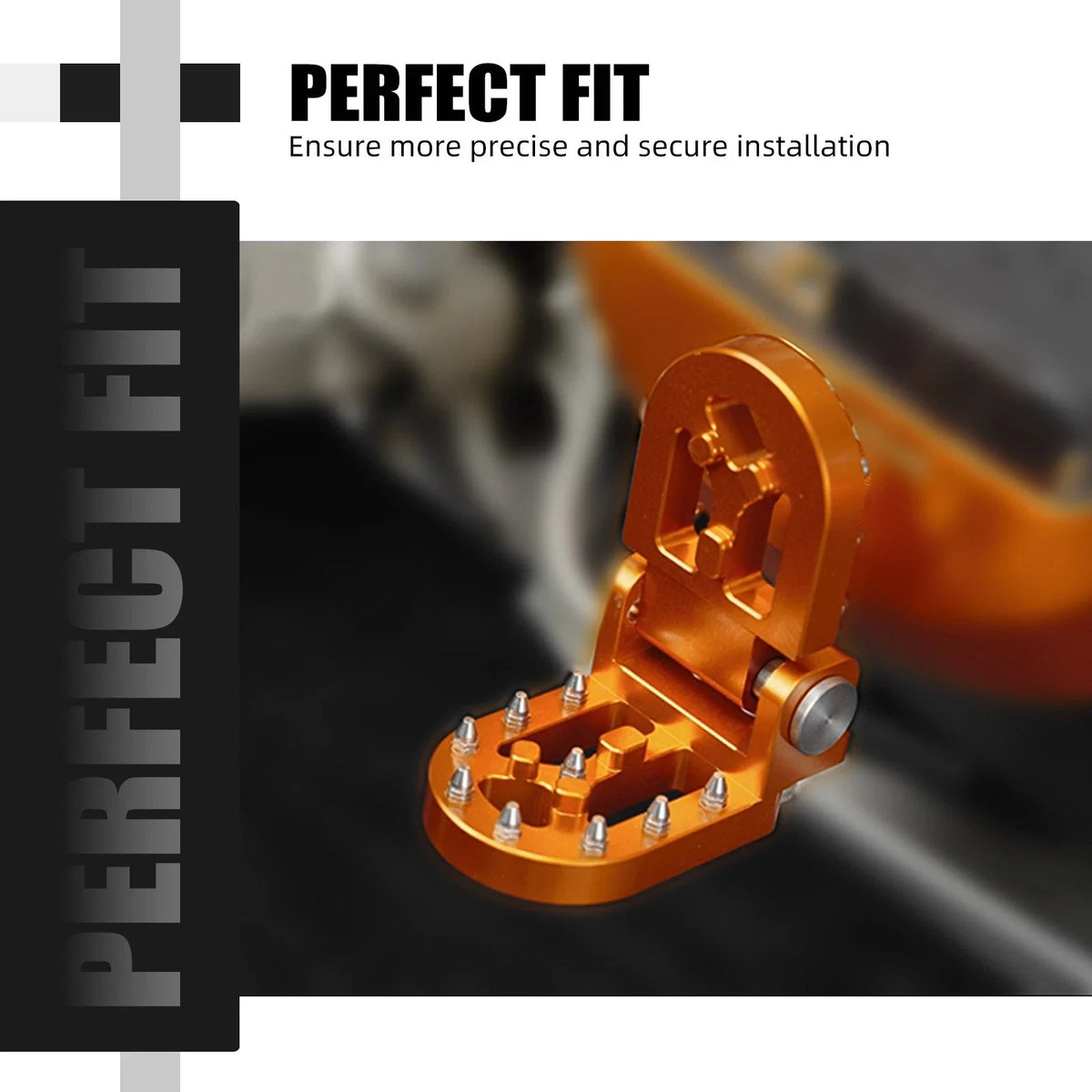 Dual Rear Foot Brake Lever Step Plate for KTM 790 890 Adventure/R (2021–2025)