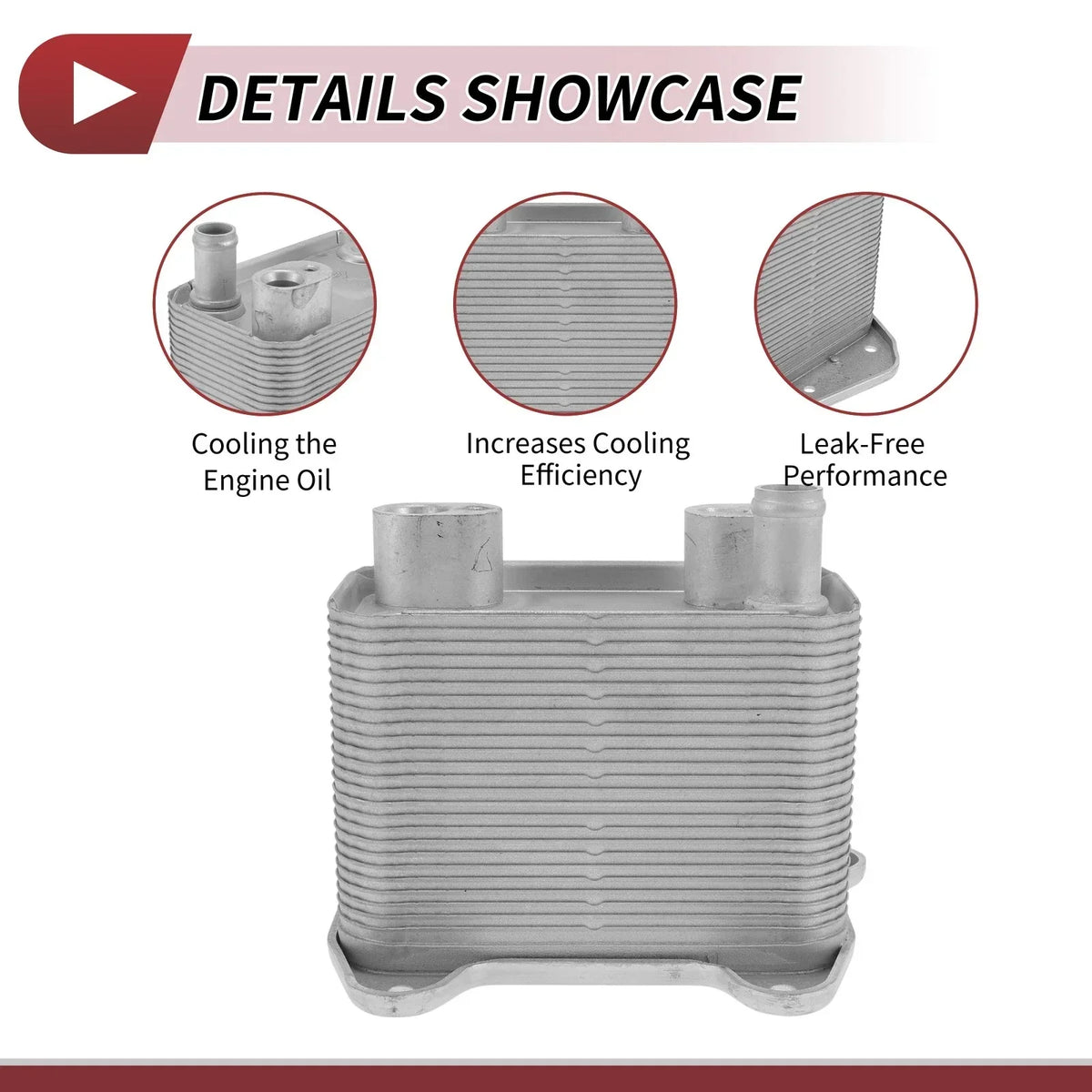 Engine Oil Cooler for E-Class W210 3.2L (1999-2002) Mercedes-Benz