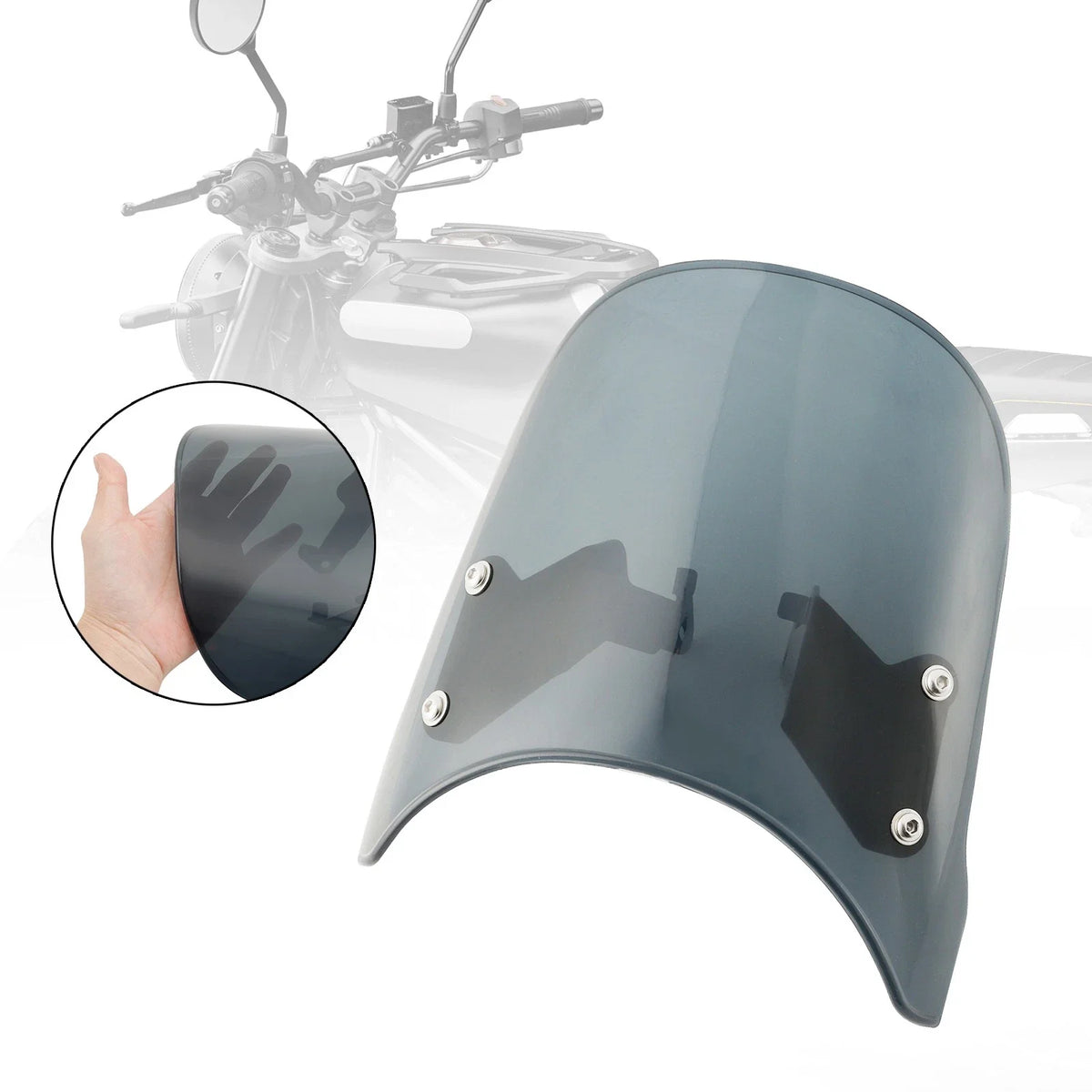 Windshield Windscreen for Husqvarna Vitpilen 401 Svartpilen 401 (2019–2023)