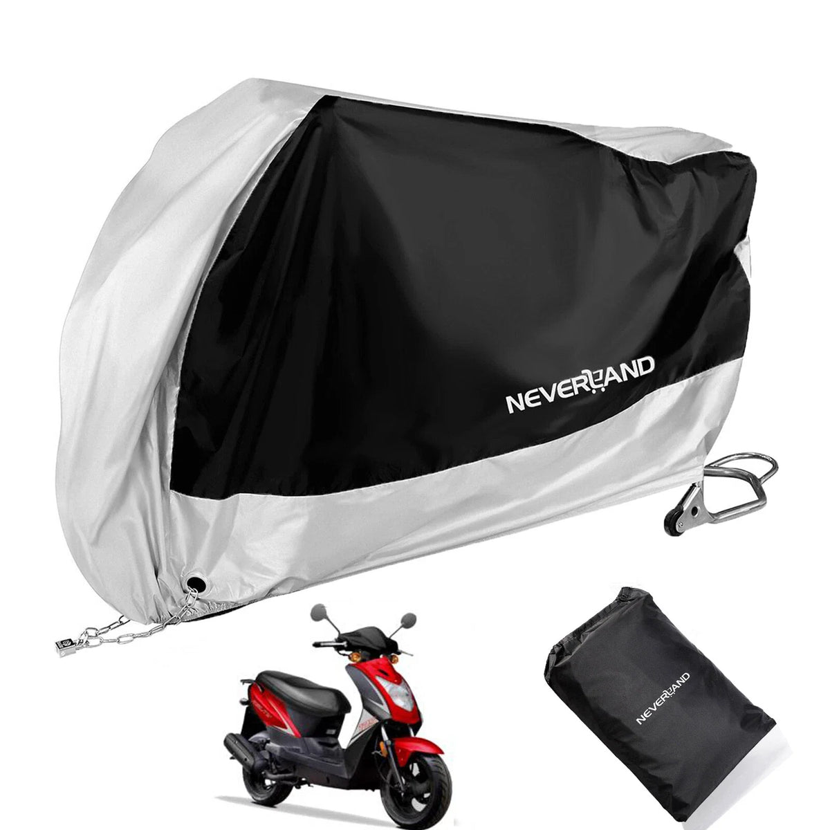 Motorcycle Cover - Waterproof M Size Fits All Makes and Models