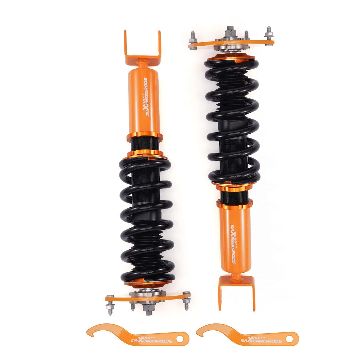 Pair of Air Spring to Coil Spring Converters for Lincoln Mark VIII 1993-1998