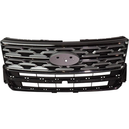 Grille JB5Z8200AK for Ford Explorer (2018–2019)