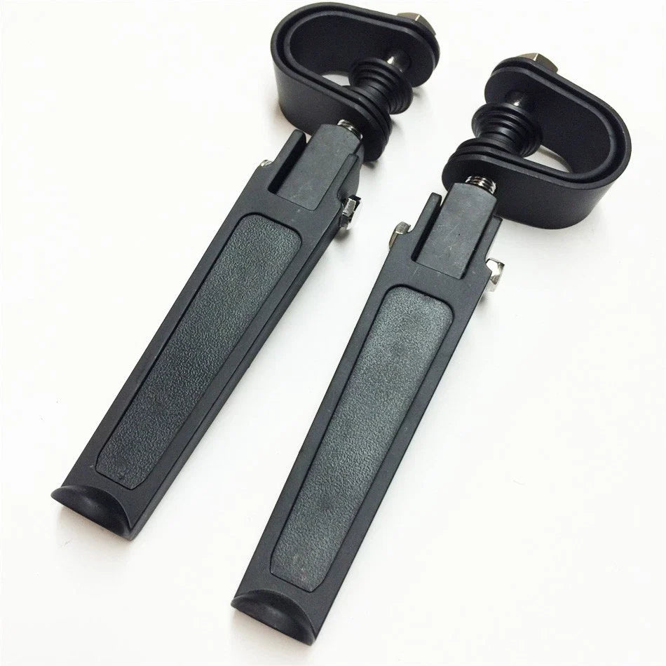 1.25" U-Clamp Footpegs for Harley Road King, Electra Glide, Touring