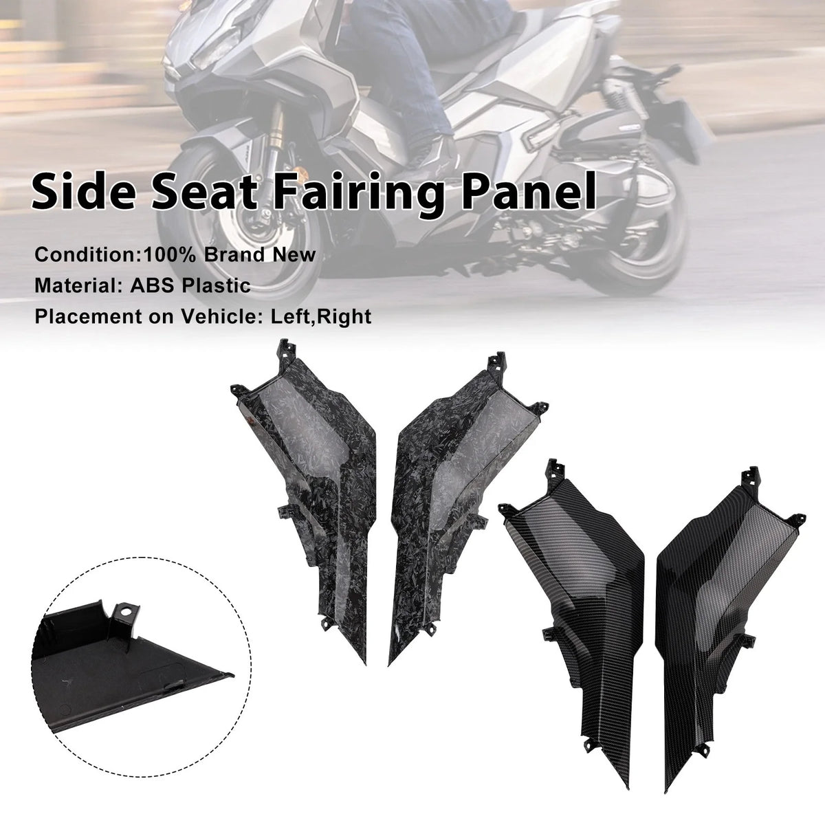 Seat Side Cover Panel Fairing for Honda ADV 350 (2022–2025)
