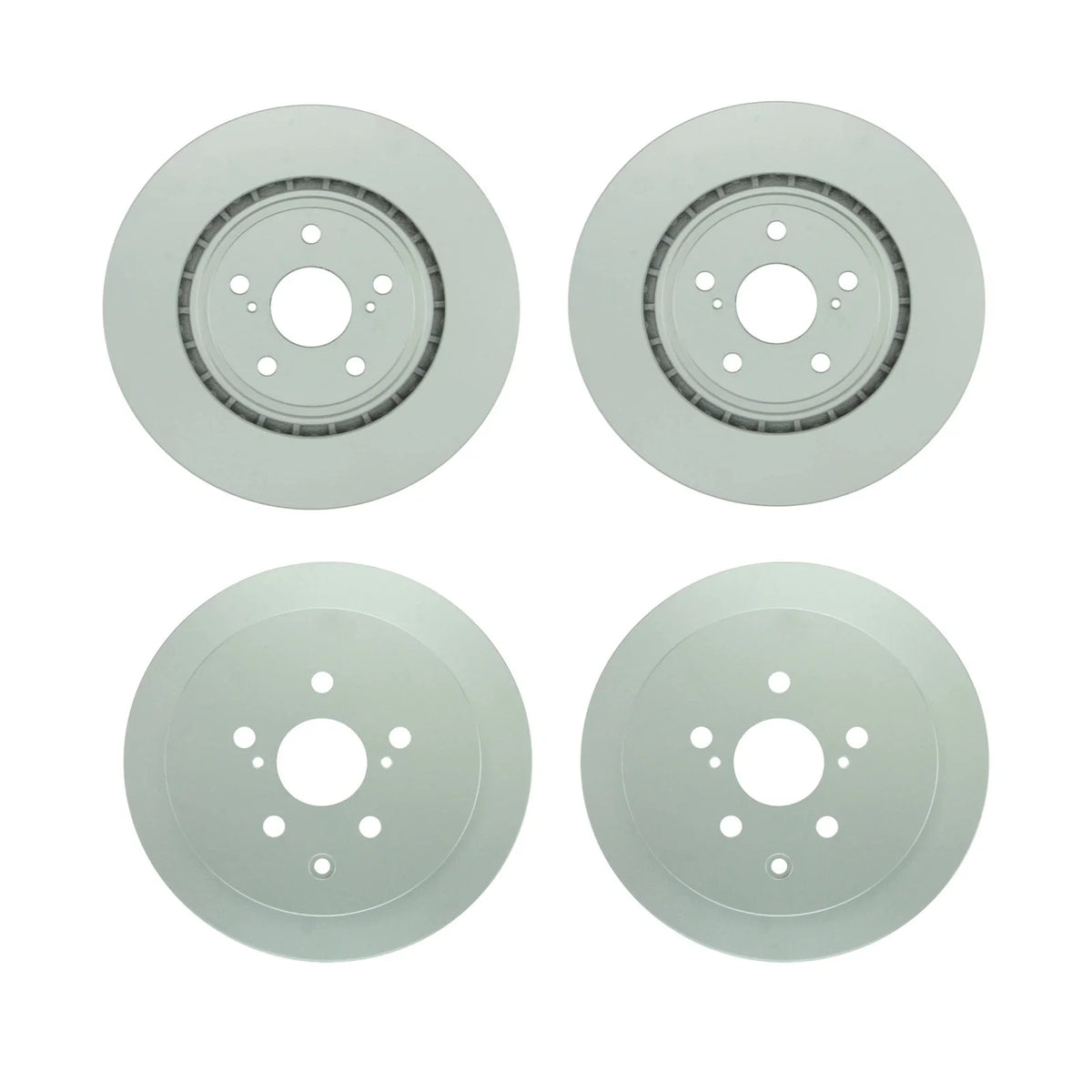 Disc Brake Rotors Kit for Lexus Toyota (328mm Front & 309mm Rear)