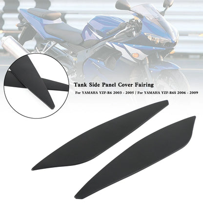 Gas Tank Side Trim Cover Panel for Yamaha YZF R6 (2003–2009)