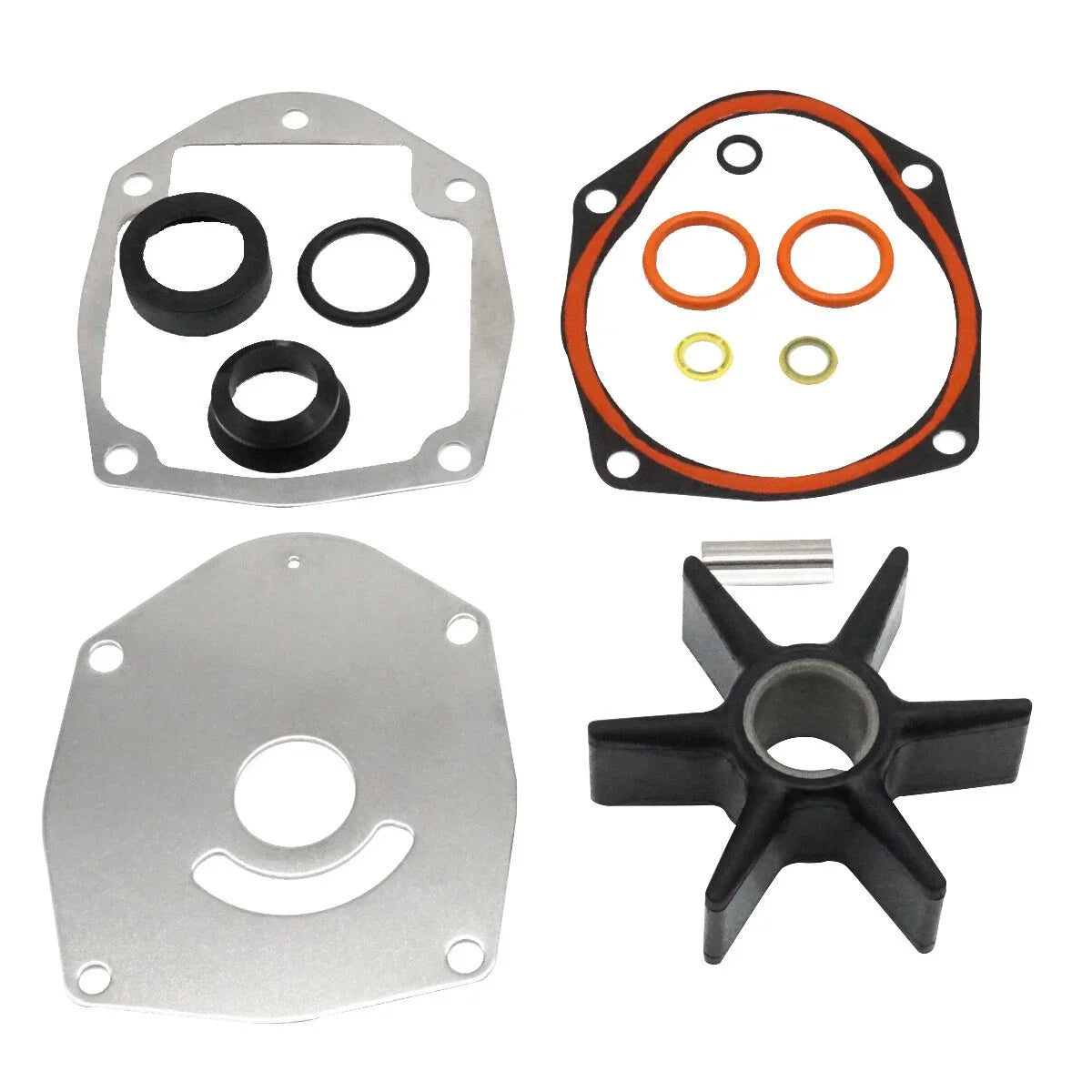 Water Pump Impeller Kit for Mercury V200/225/250 (1996–2009)