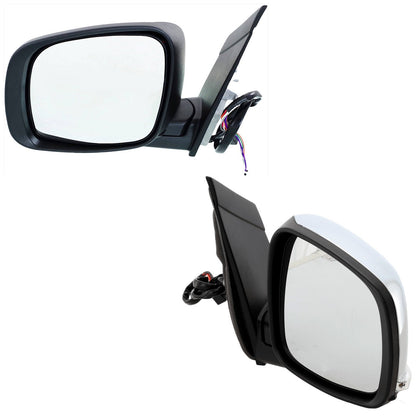 Pair of Heated Side Mirrors for Chrysler