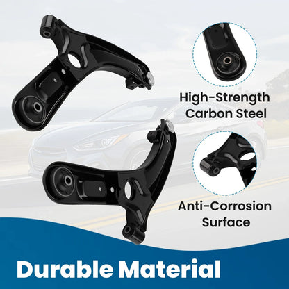 Front Control Arm with Tie Rods for Hyundai Elantra (2011-2017)