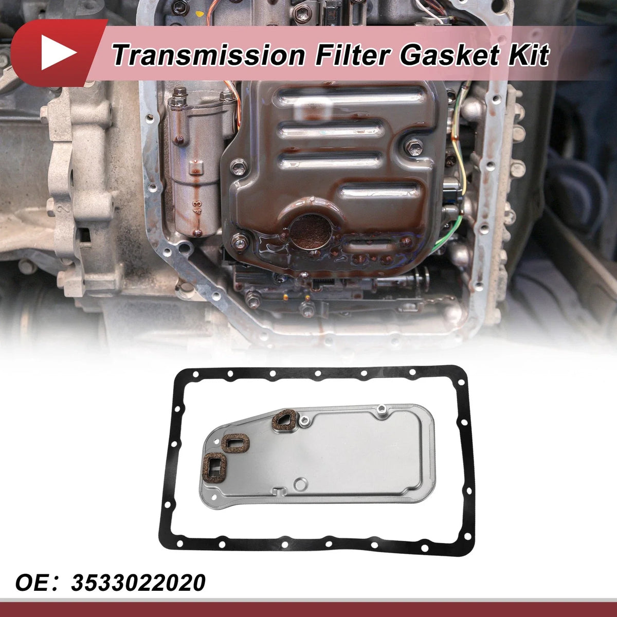 A340H/AW-4 Transmission Filter Kit No. 3533022020 for Toyota 4Runner (1988–1995)