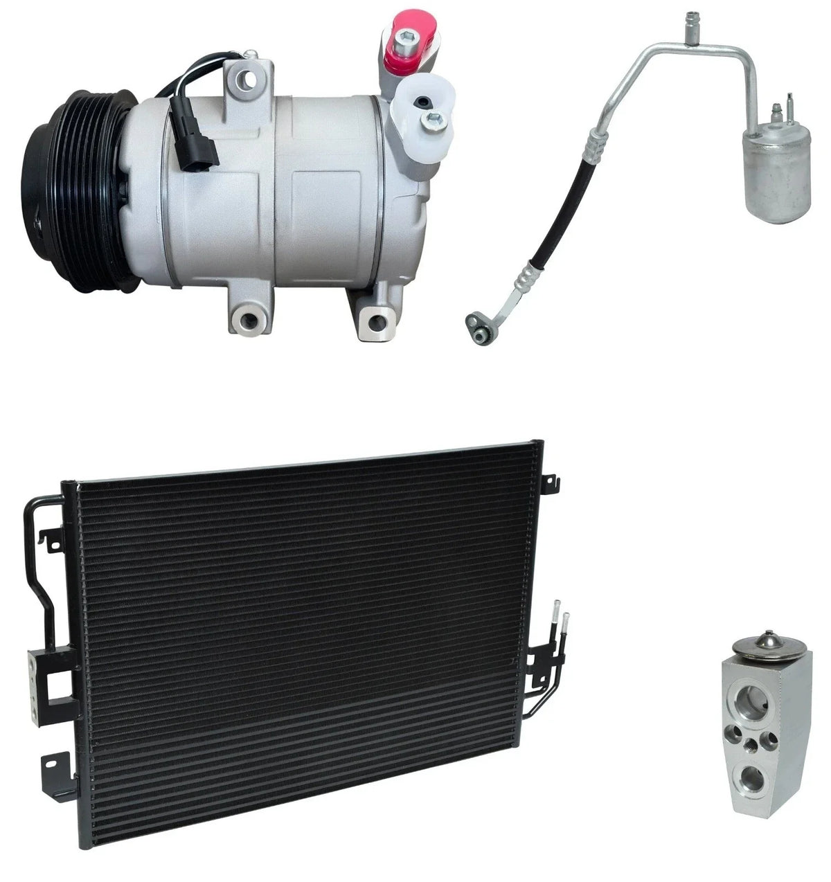 AC Compressor Kit With Condenser for Mazda Tribute 2.5L (2011–2011)