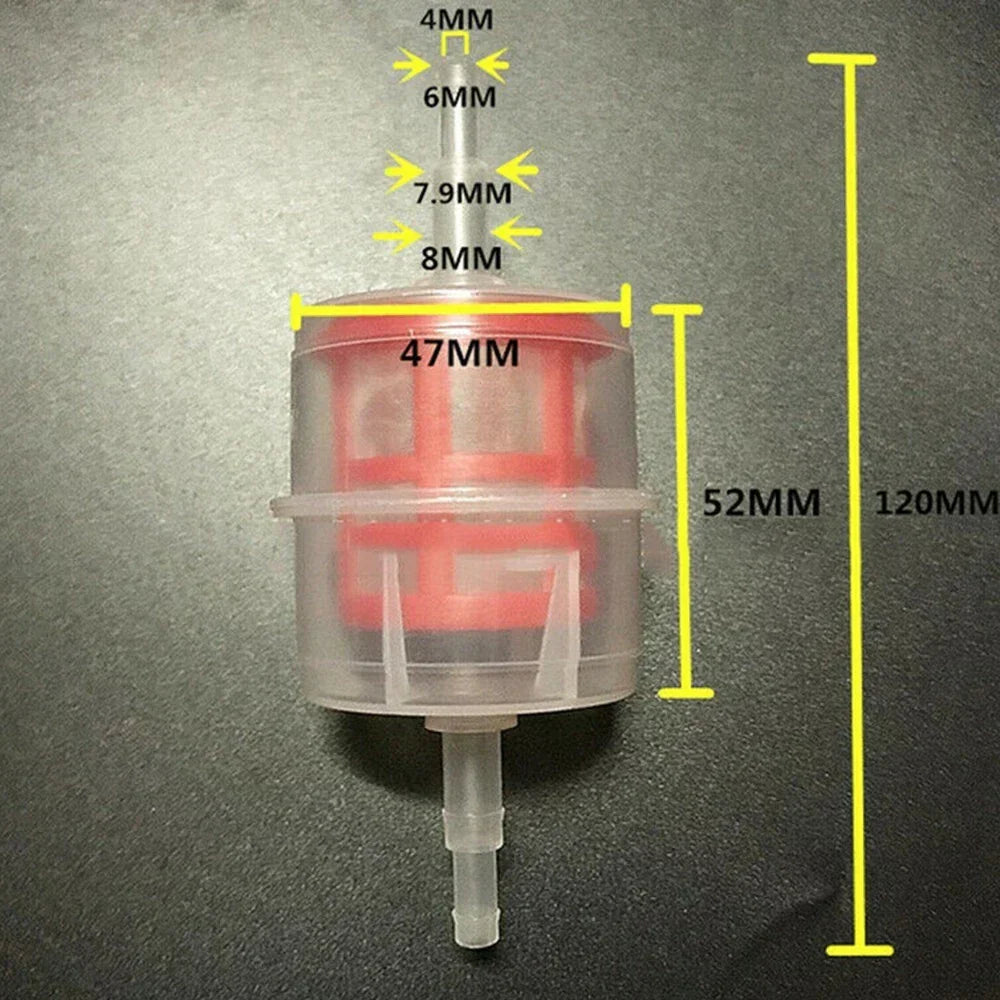 6/8mm Fuel Filter for Lawn Mowers Hose