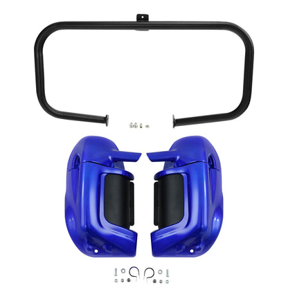 Lower Fairings Engine Guard Crash Bar for Harley Touring (1997-2008)