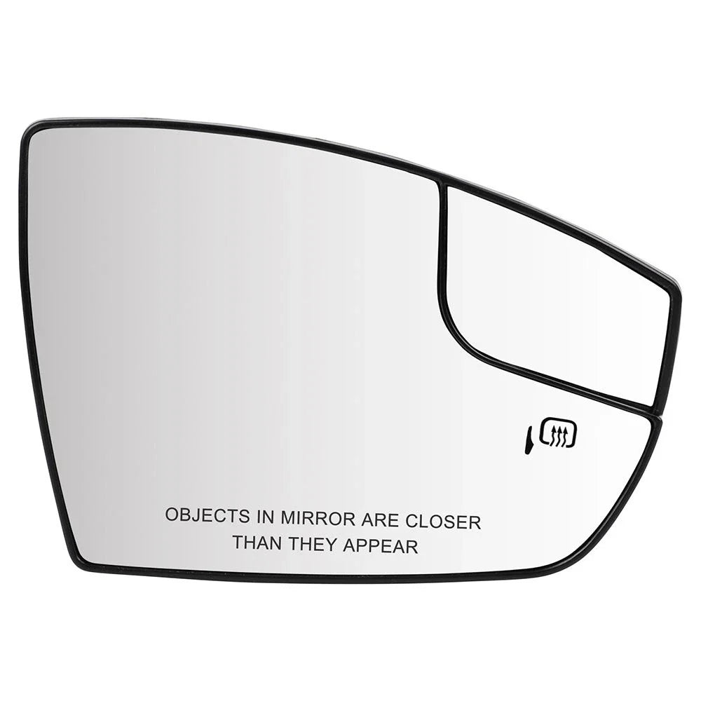 Right Side Heated Mirror Glass with Plate for Ford Escape 2013-2016