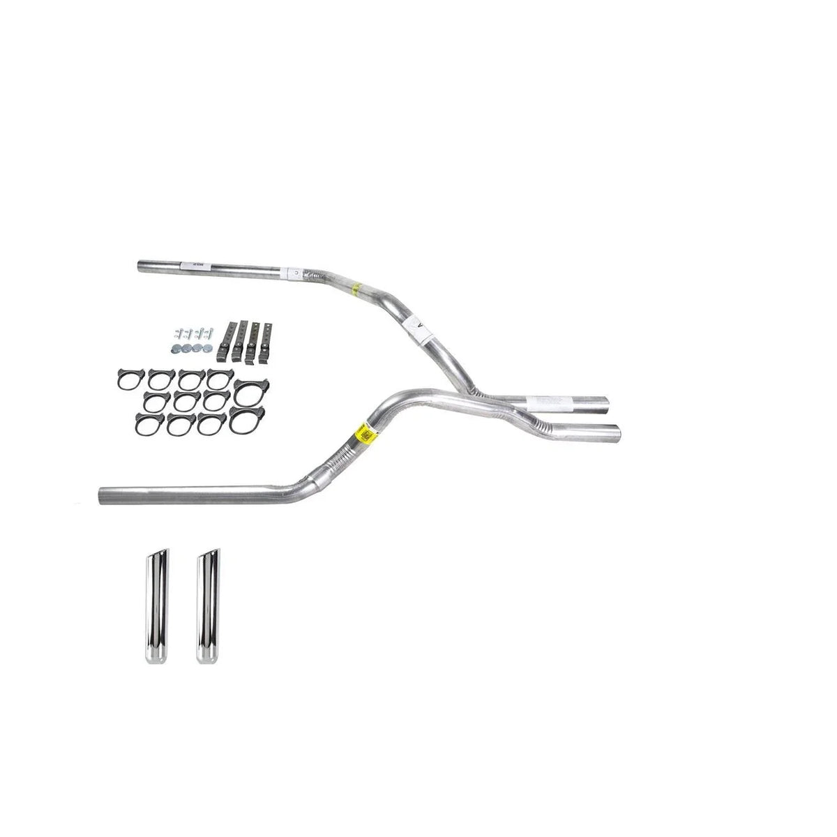 Dual Exhaust Pipe 2.5" for Silverado (1996–1999) No Muffler RW Tip