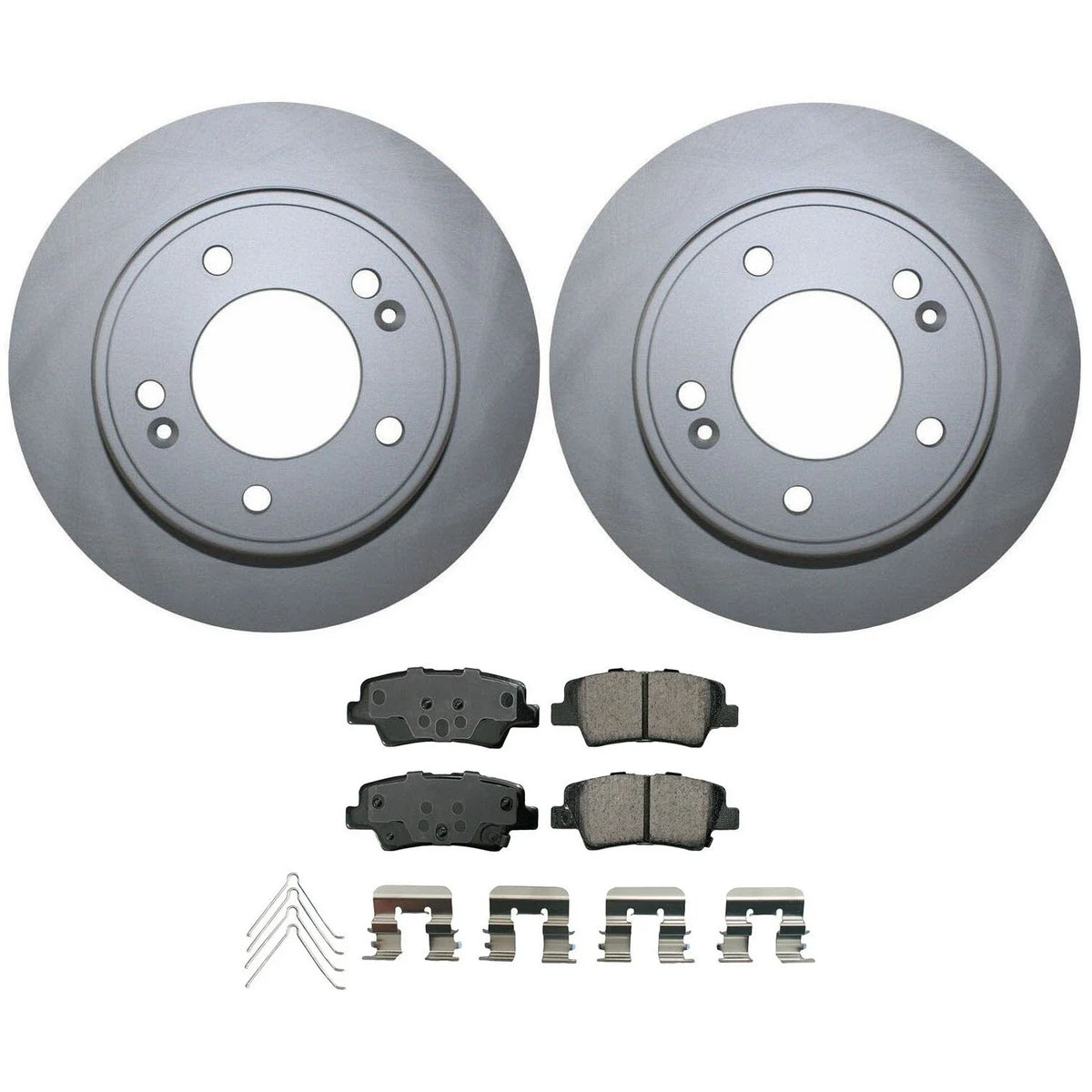 Rear Brake Disc Kit 262mm with Akebono Ceramic Pads for 2013-2019 Models
