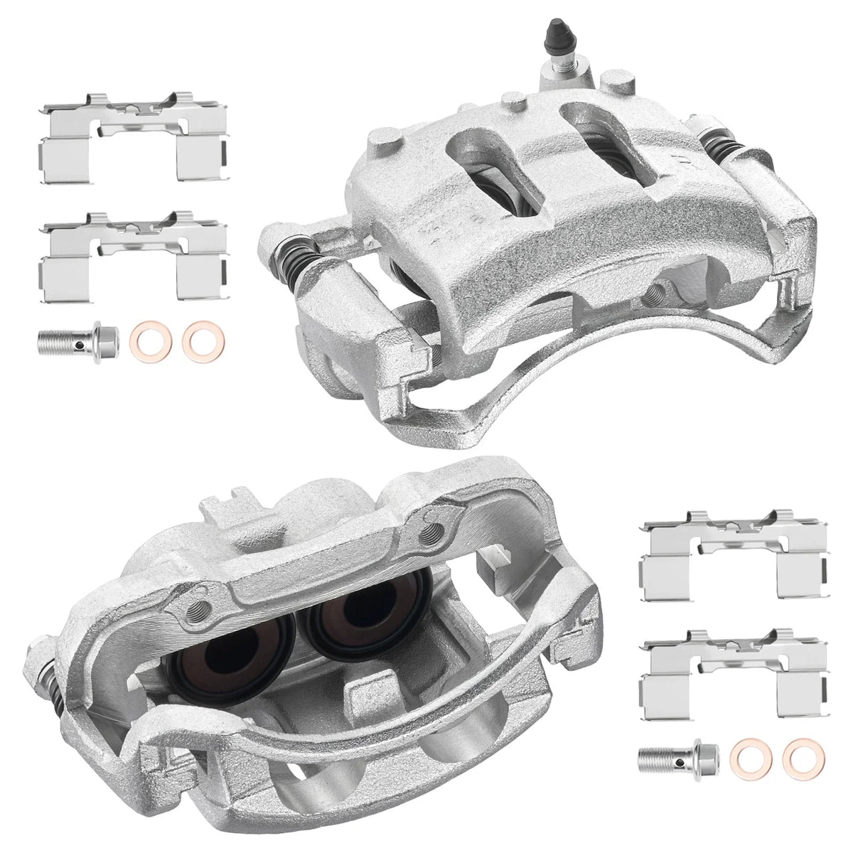 Calipers and Bracket Set for Frontier Pickup 1995–2004