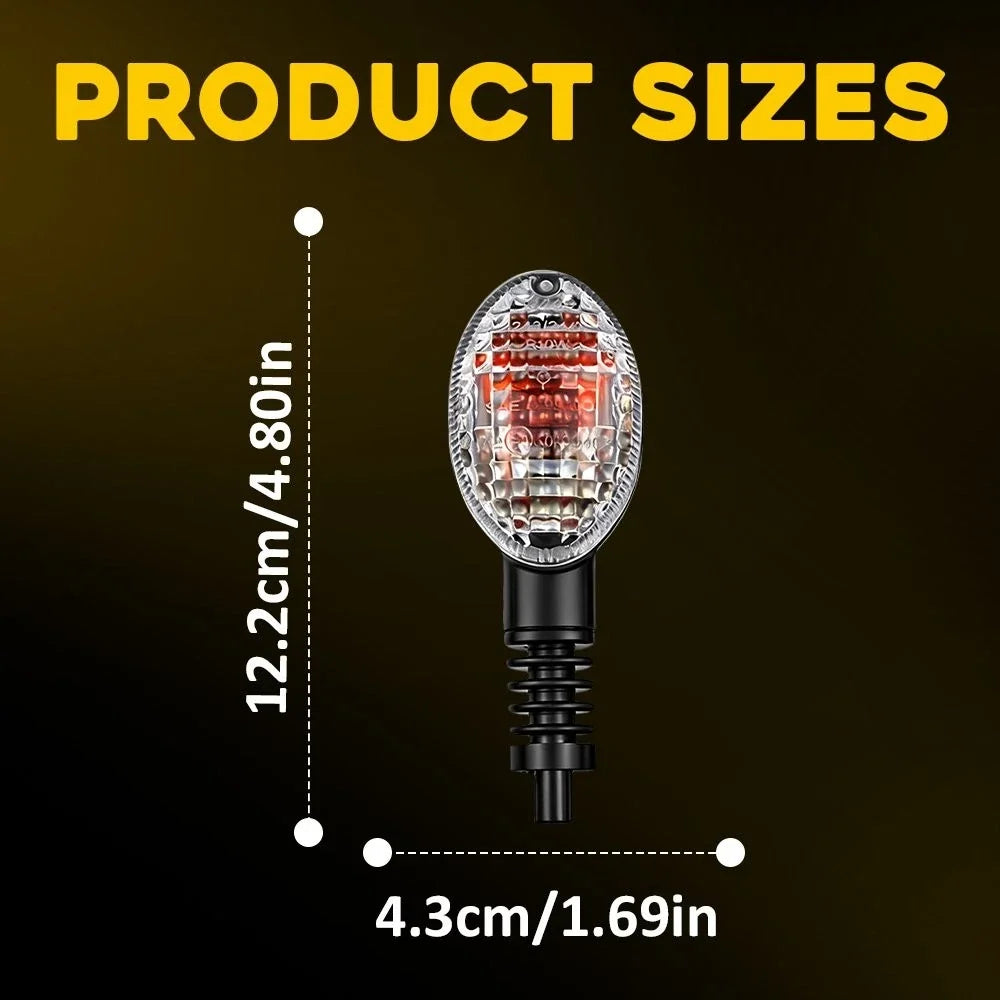 Amber Turn Signal Blinker for Triumph Street Twin (2016–2022)
