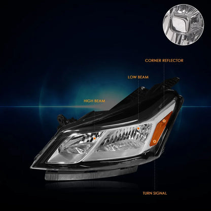 Left Headlight Assembly for Chevy Traverse 2013-2017