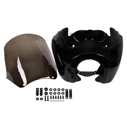Front Fairing with 15'' Windshield for Harley Dyna 2006-2017