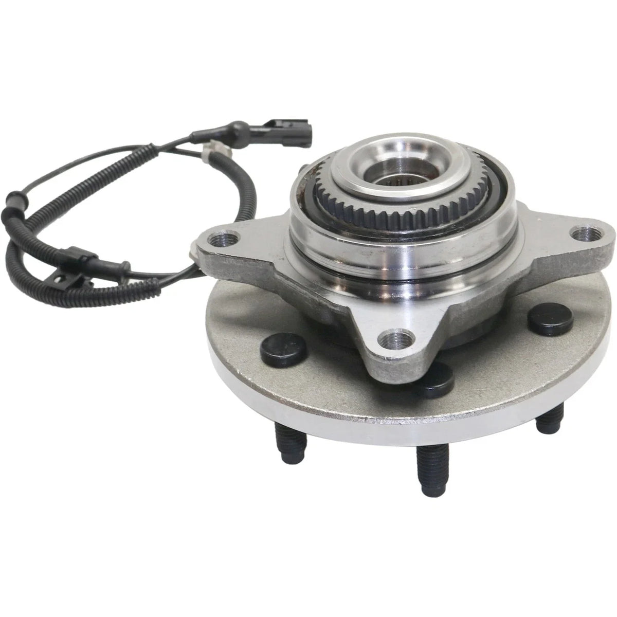 Set of 2 Wheel Hubs for Ford F-150 (2009–2010) Front 6 Lug with Bearing & Sensor