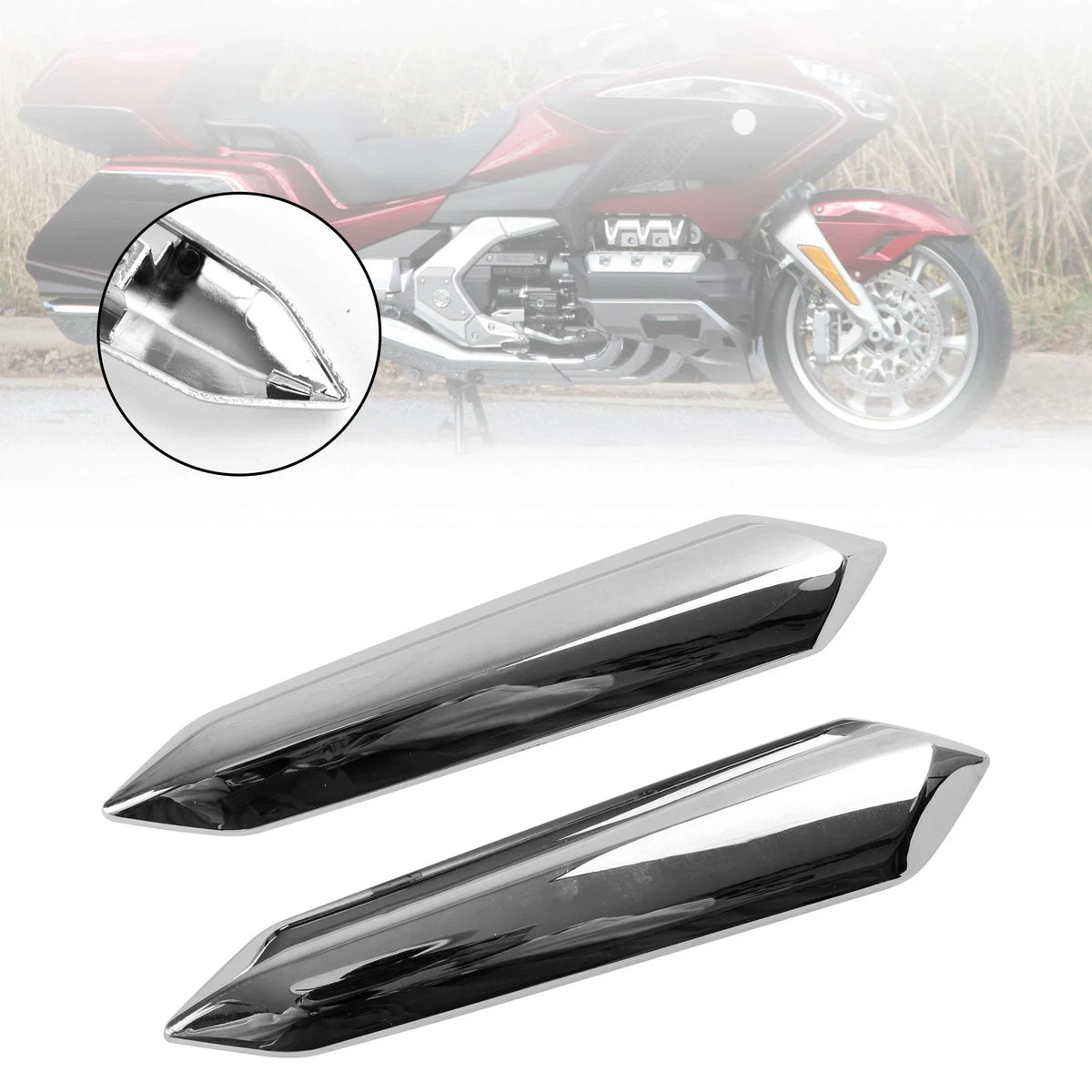 Windshield Strut Covers for Honda Goldwing GL1800 (2018–2022)