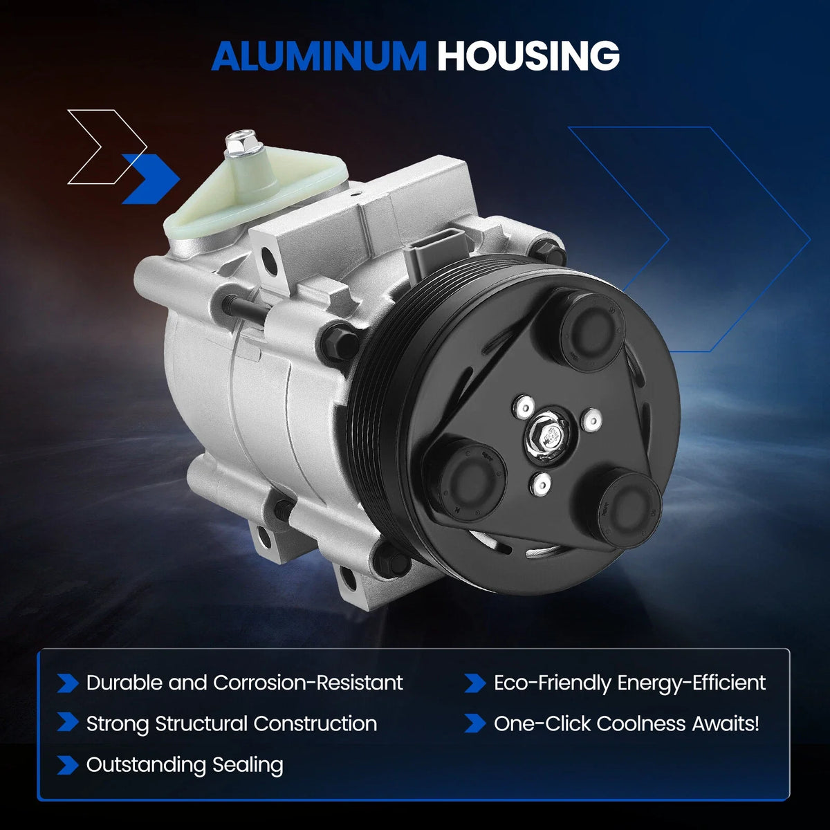 7.3L, 5.4L Compressor CO 101290C for Ford Excursion 2002-2005