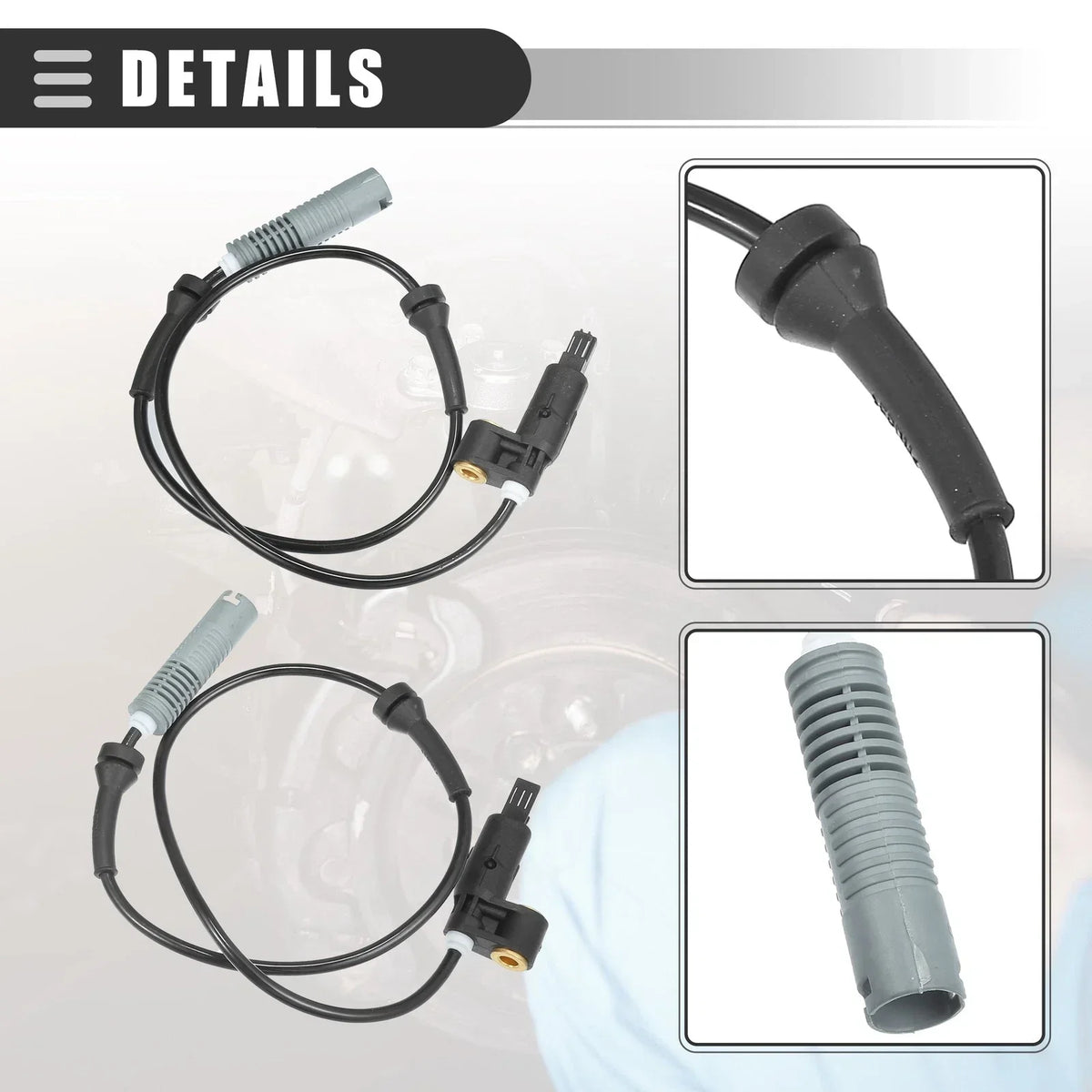 Front ABS Sensor Left Right for BMW 318i (1992 - 1998)