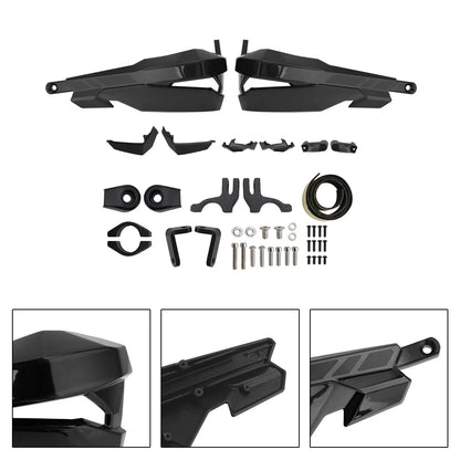 2024-2025 Scrambler 400 X Handguard Protector in Black