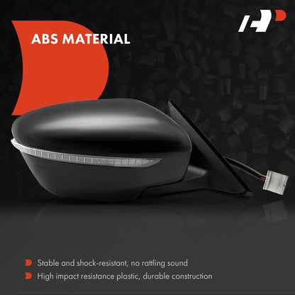 Manual Folding Power Mirror Set for Nissan Rogue 2016