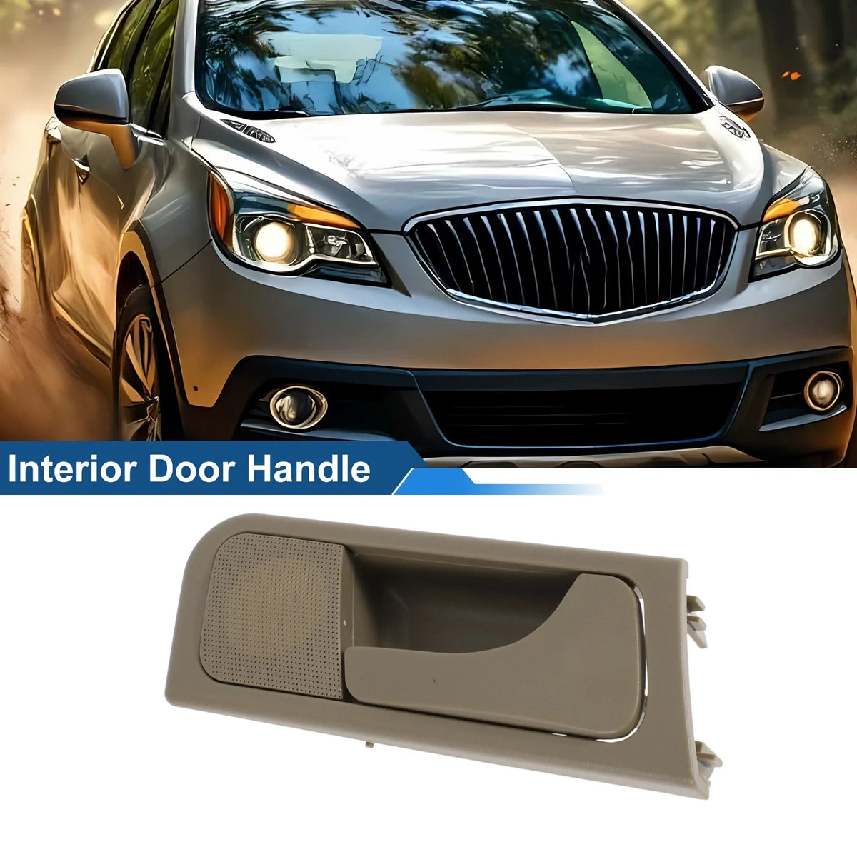 Front Driver Side Interior Door Handle for Buick Excelle (2003–2008) Beige