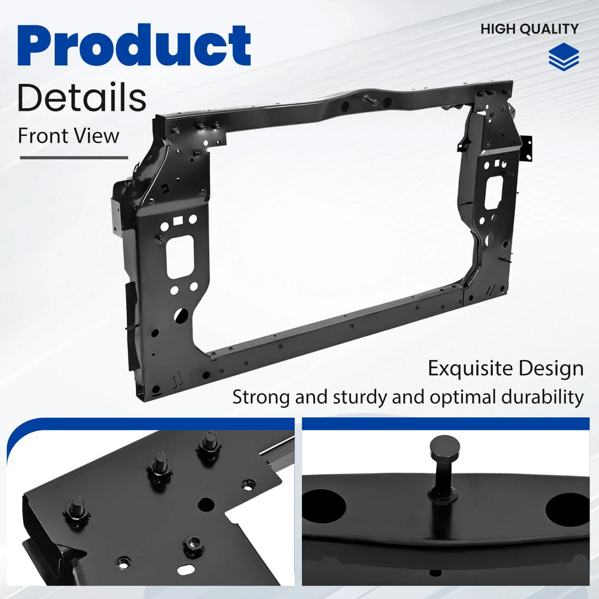 Core Cover for Front Radiator Support - 2019-2023 Jeep Cherokee