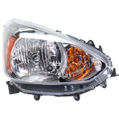 Headlight Pair for Mitsubishi Mirage (2014–2015) CAPA Halogen