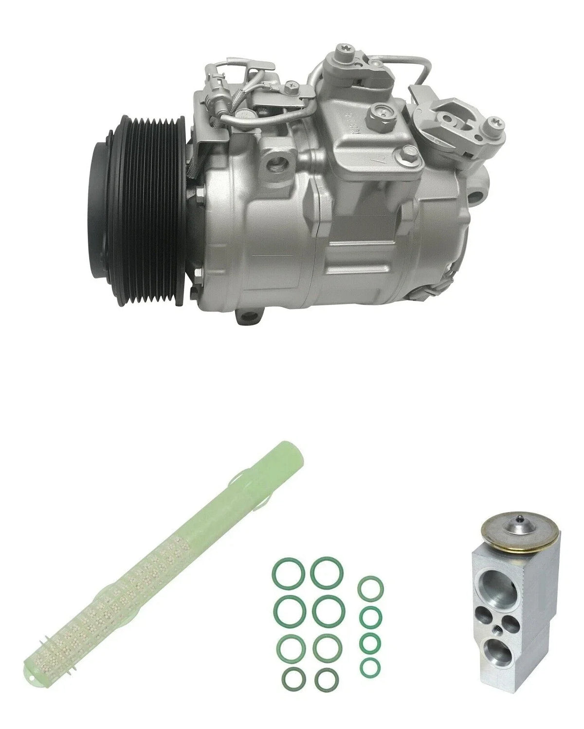 AC Compressor Kit Replacement for BMW 640i Gran Coupe 3.0L (2018–2019)