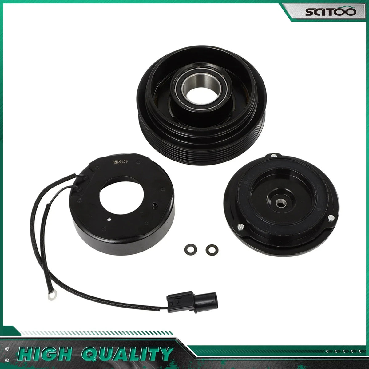 AC Compressor Clutch Kit for Hyundai Accent & Veloster 2012-2014