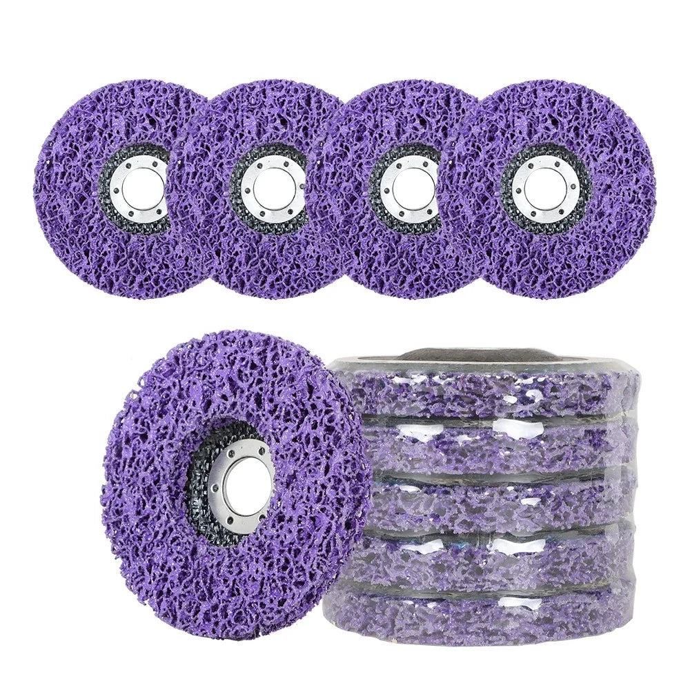 Strip Discs for Angle Grinders (4-1/2" x 7/8", Set of 10)