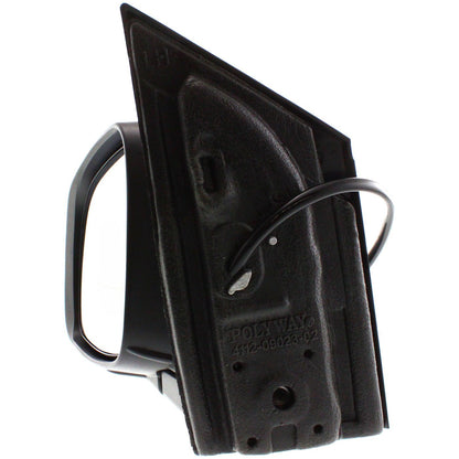 Left Power Mirror Manual Fold with Caps for Dodge Grand Caravan 2011-2019