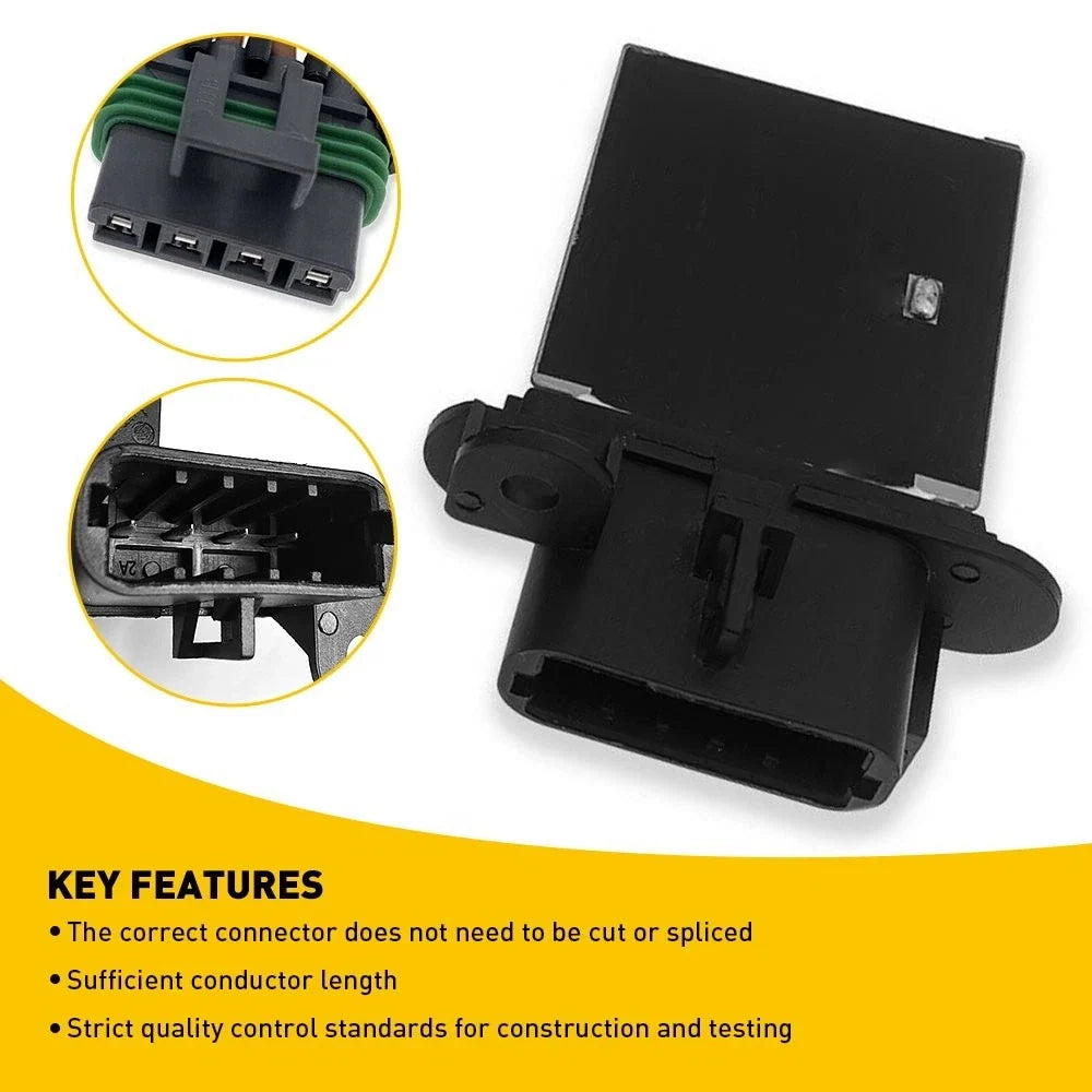 A/C Blower Resistor Module with Harness for Toyota Tacoma (2005-2015)