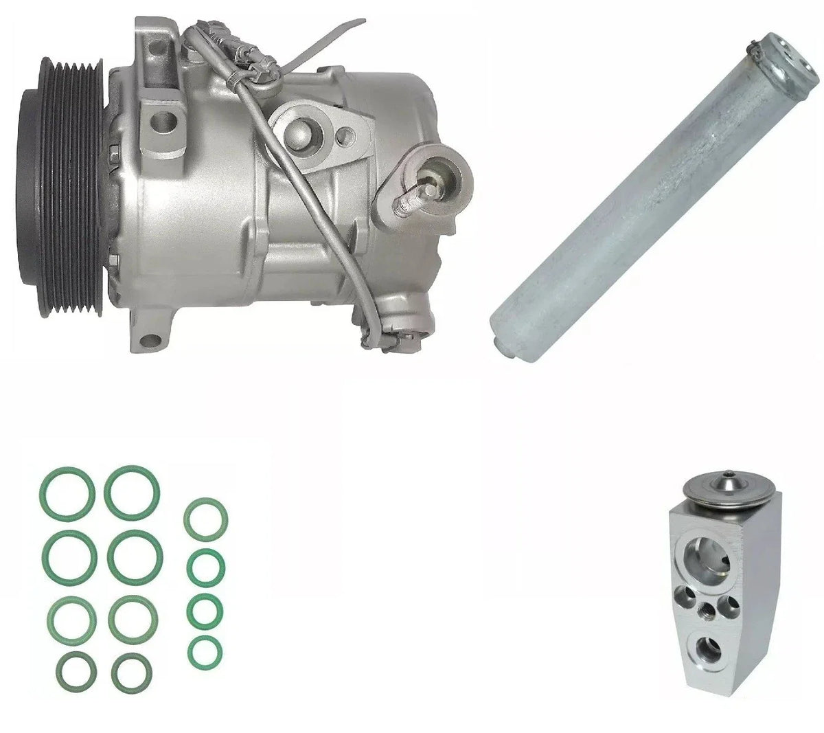 AC Compressor Kit for Jeep Compass 2.0L (2011–2019)