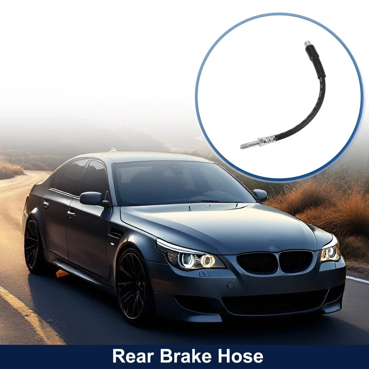 Rear Brake Line for BMW 5 Series E39 520i (2000-2003)